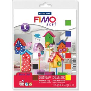 FIMO Soft set - 9 kleuren - basis