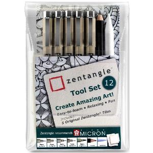 Zentangle Tool set 12 stuks