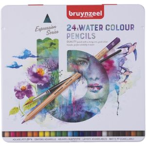 Bruynzeel Creatives - aquarelpotloden - 24 stuks