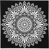 Voorbedrukt canvasdoek - 30x30 cm - mandala