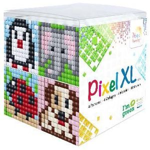 Pixelhobby XL kubus - 20-delig - dieren III