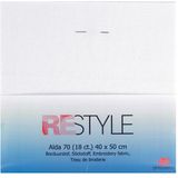 borduurstof Aida 70/ 18 count - 40x50 cm wit