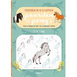 Boek - Tekenen in 10 stappen - paarden & pony's