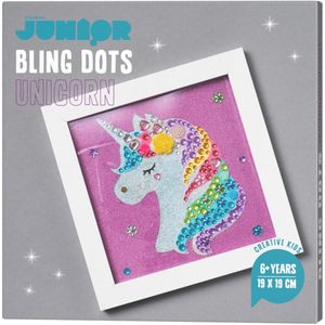 Panduro Junior DIY kit - Bling Dots eenhoorn