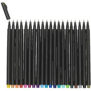 Panduro fineliners - 20 stuks - 0,4 mm