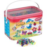 Hama Midi - strijkkralen box - 10.000 stuks - glitter mix