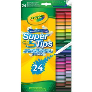 Crayola Supertips - 24 stuks