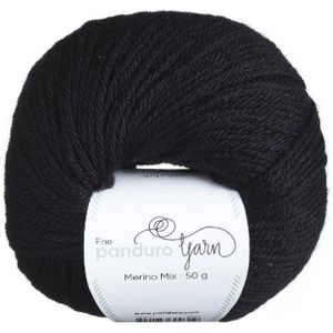 Panduro garen Merino Mix - zwart