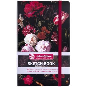 Dummy schetsboek - 13x21 cm - Stilleven met bloemen