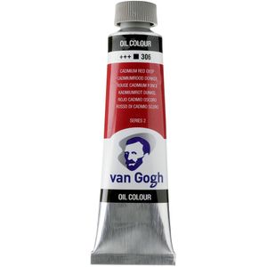 van Gogh olieverf - 40 ml - cadmiumrood donker 306
