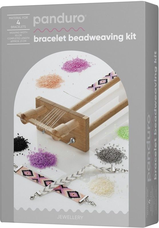 Weefraam set - inclusief kralen en accessoires