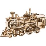 Robotime Modelbouwpakket Locomotief Hout 370mmx185mmx120mm - Naturel Kleur