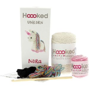 Hoooked DIY kit - Unicorn Nora - almond