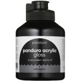 Panduro acrylverf glans - 500 ml - lampzwart