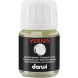 Darwi klei vernis - 30 ml - satijnmat