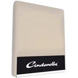 Cinderella Hoeslaken - Geschikt voor Boxspring - Jersey - 160x200 cm - tot 25 cm  - Taupe