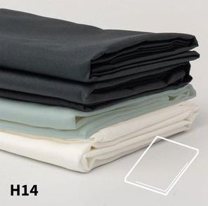 Topper Hoeslaken Dommelin 10-14 cm Jade (Percal 400TC)-200 x 220 cm