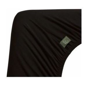 Beddinghouse Dutch Design Jersey Stretch Split-topper Hoeslaken Zwart-Lits-jumeaux (200x200/220 cm)