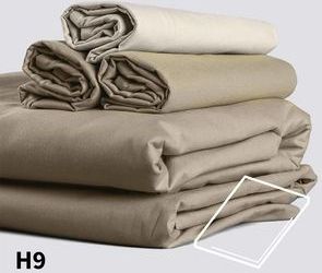 Topper Hoeslaken Dommelin 5-9 cm Groen (Satijn 300TC)-180 x 210 cm