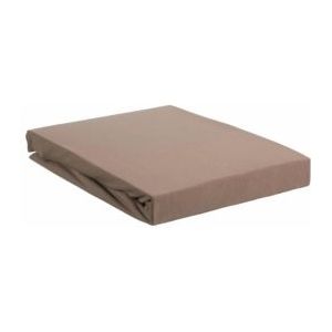 Topper Hoeslaken Beddinghouse Taupe (Stretch Jersey) 24-160 x 200/220 cm