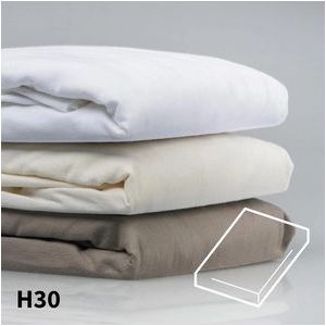 Hoeslaken Dommelin Taupe (Flanel)-100 x 200 cm