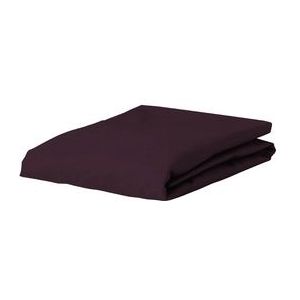 Hoeslaken Essenza The Perfect Organic Jersey Burgundy (Jersey)-Lits-Jumeaux XL (180/200 x 200/210/220 cm)