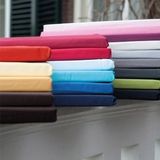 Topper Hoeslaken Dommelin 10-14 cm Olijf (Percal 200TC)-90 x 210 cm