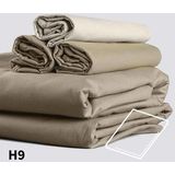 Topper Hoeslaken Dommelin 5-9 cm Groen (Satijn 300TC)-180 x 220 cm