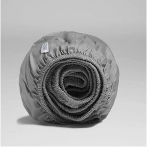 Hoeslaken Yumeko Stone Grey (Satijn)-160 x 200 cm