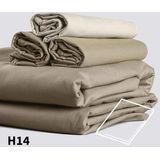 Topper Hoeslaken Dommelin 10-14 cm Zilver (Satijn 300TC)-120 x 200 cm