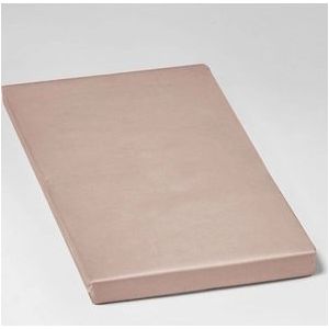 Yumeko hoeslaken katoen satijn dusty roze 90x220x30 - Bio, eco & fairtrade