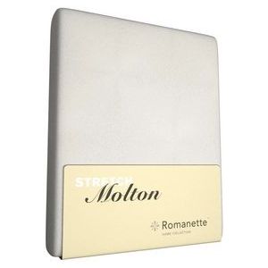 Stretch Hoeslaken Molton Romanette-1-persoons (80/90/100 x 200/210/220 cm)