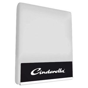 Cinderella - Hoeslaken (tot 25 cm) - Double Jersey - 180x220 & 200x200 - Light Grey