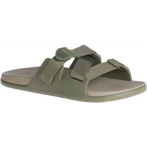 Slipper Chaco Men Chillos Slide Fossil Light Gray-Schoenmaat 45 (UK 11.5)