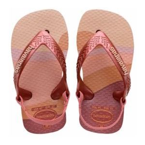 Slipper Havaianas Baby Mini Me Ballet Rose/Mahogany-Schoenmaat 20