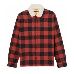 Overhemd Timberland Men Buffalo Overshirt Chili Oil YD-XL