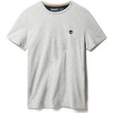 T-Shirt Timberland Men Dustan River Crew Tee Med Gry Heather-L