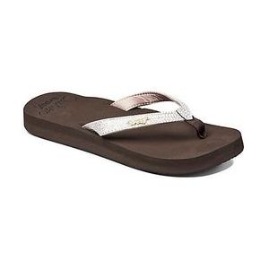 Slipper Reef Star Cushion Sassy Brown White-Schoenmaat 41