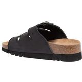 Scholl - Rio AD - Slipper - Zwart - 100% Nubuckleer