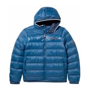 Jas Timberland Men Garfield Mid Weight Hooded Jkt Majolica Blue-XL