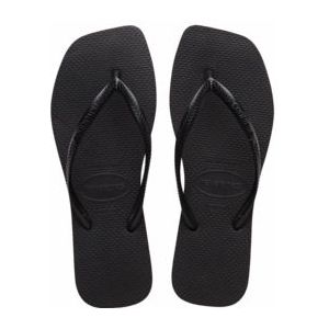 Havaianas - Square - Slipper - Zwart - Rubber - Dames