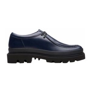 Veterschoen Clarks Men Badell Seam Navy-Schoenmaat 44