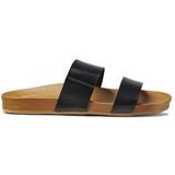Reef - Cushion Bounce Vista - Slippers - Zwart - Vegan Leer - Schokdempend