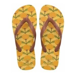 Havaianas - Top Farm Banana Deco - Teenslipper - Roestkleur - Unisex