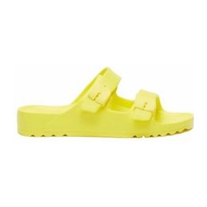 Scholl - Bahia - Slipper - Lemon - Snel Droogend Materiaal