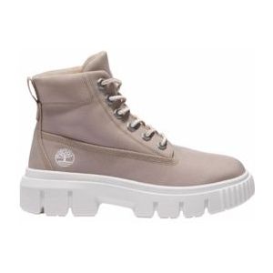 Timberland Women Greyfield Fabric Boot Light Beige Canvas-Schoenmaat 41,5