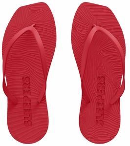 Sleepers - Tapered - Slippers - Rood - Natuurrubber