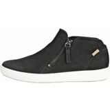 Ecco - Soft 7 - Sneakers - Zwart - Nubuckleer