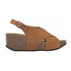 Sandaal Scholl Women Yvonne Suede Brown-Schoenmaat 37