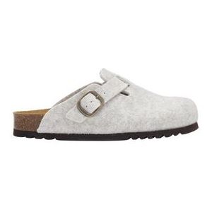 Klomp Scholl Women Fae New Felt Beige-Schoenmaat 38